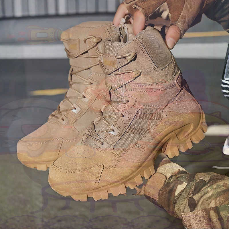 Outdoor Lighting Design Ideas - Tan Long Barrel Deadlift Casual Sneakers