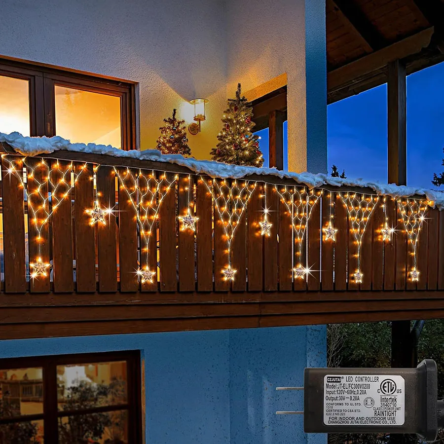 Outdoor Lighting Grid Screen - EU/US Plug LED Net Mesh Fairy