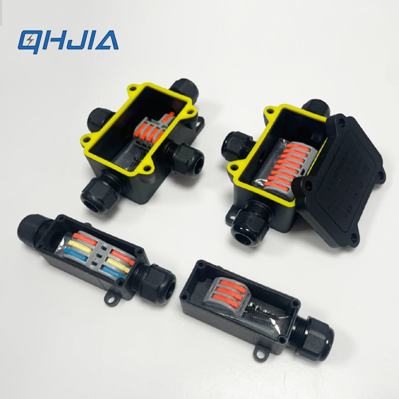 Outdoor Lighting Wire - IP68 Waterproof Junction Box PA66 Fast