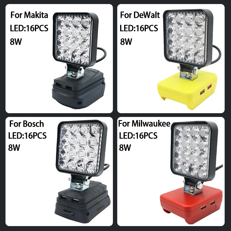 Outdoor Lighting Milwaukee - Led Light For Dewalt For Milwaukee