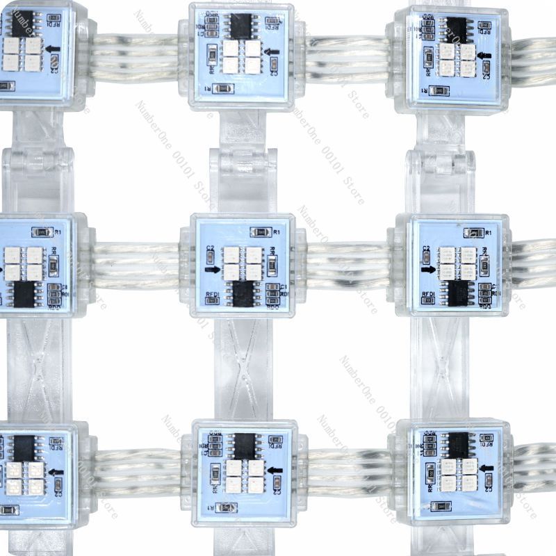 Outdoor Lighting Grid Screen - Grid screen Outdoor H2020 four lights