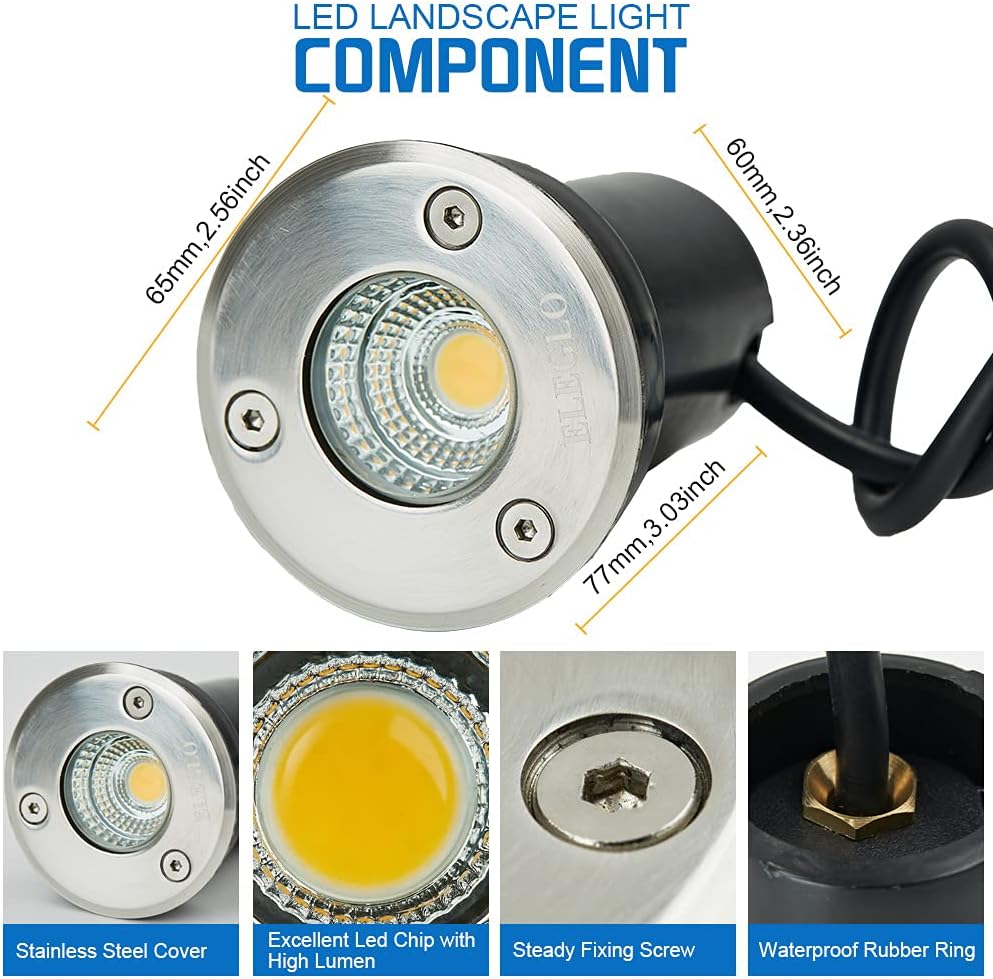 Low Voltage Landscape Lighting - đánh giá và giá Outdoor Lighting Underground Wiring