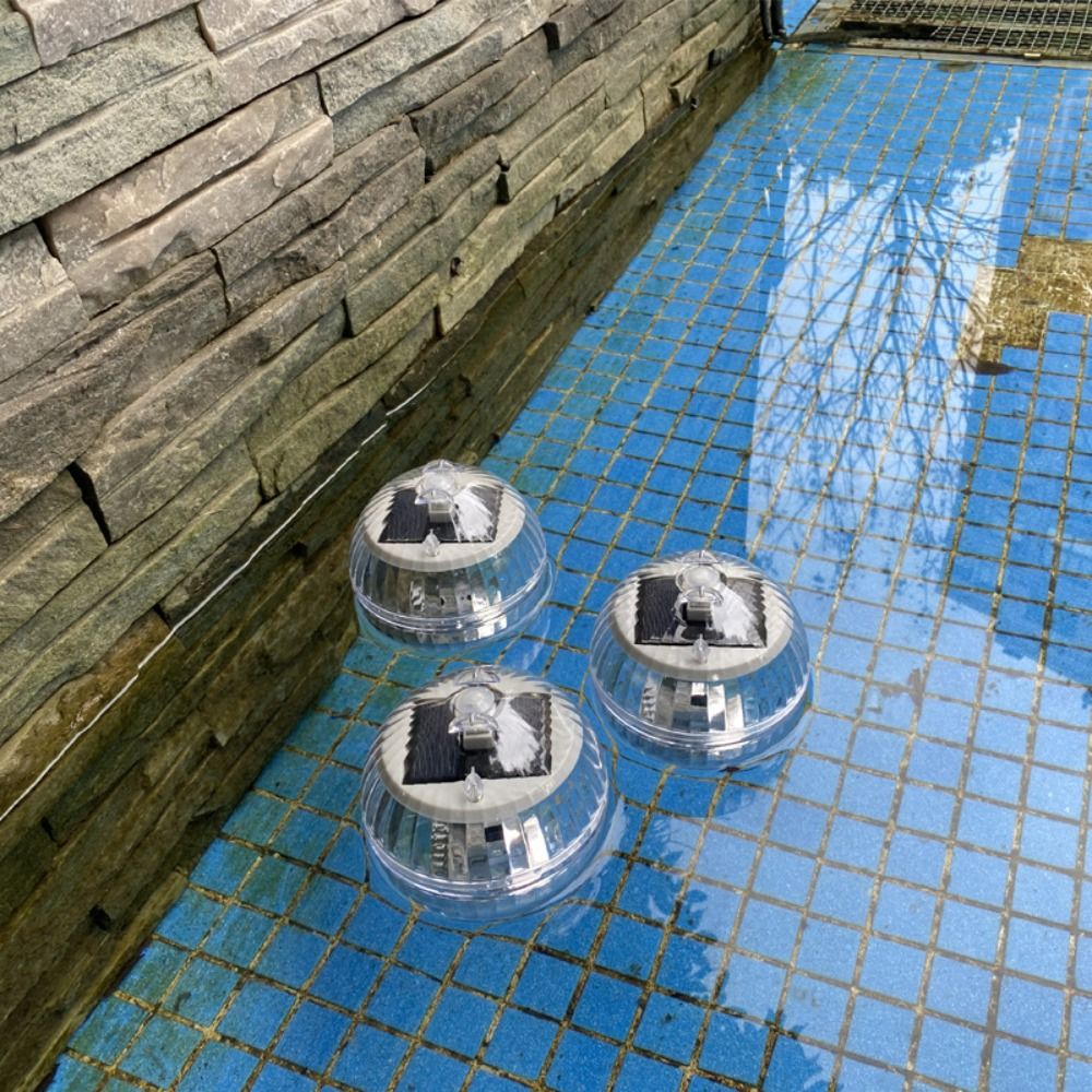 Colorful Solar Floating Pool L - đánh giá và giá Outdoor Lighting Around Pool