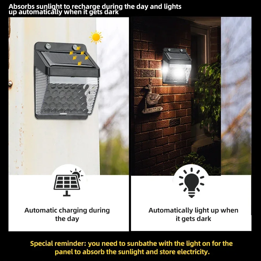 LED Solar Light PIR Motion Sen - đánh giá và giá Outdoor Lighting For Garden