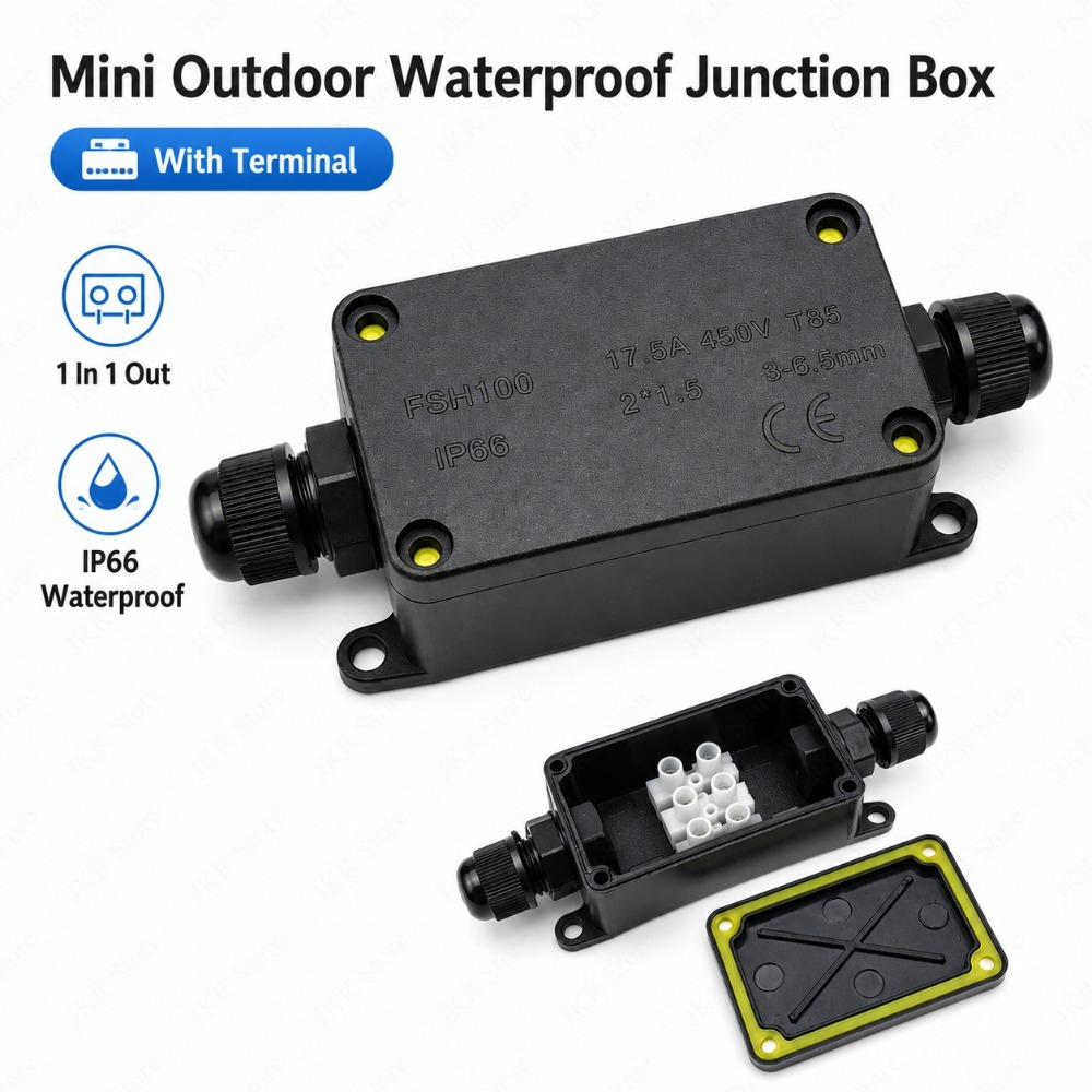 2 Way Outdoor IP66 Waterproof  - đánh giá và giá Outdoor Lighting Wire