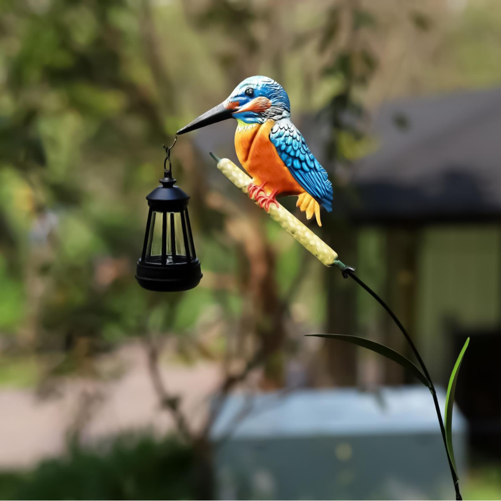 Solar Powered Kingfisher Light - đánh giá và giá Bollard Light Garden