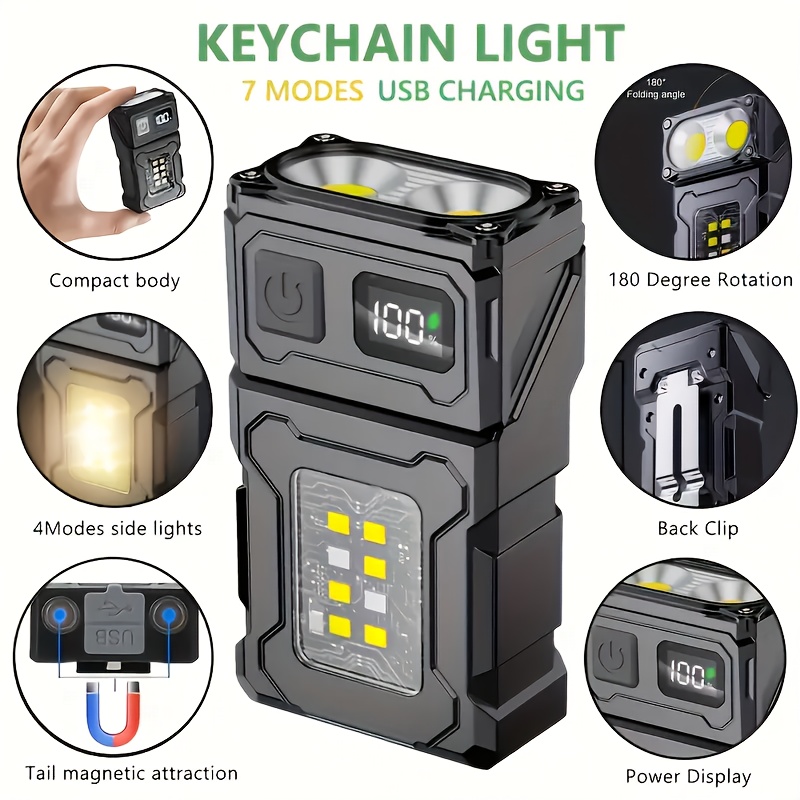 Mini Rechargeable LED Pocket F - đánh giá và giá Lighting Fixture Outdoor