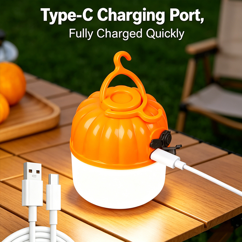 Mini Portable LED Pumpkin Bulb - đánh giá và giá Lighting Fixture Outdoor