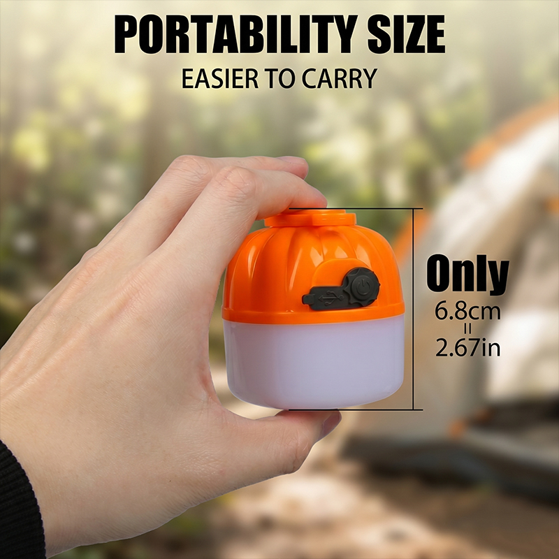 Mini Portable LED Pumpkin Bulb - đánh giá và giá Lighting Fixture Outdoor