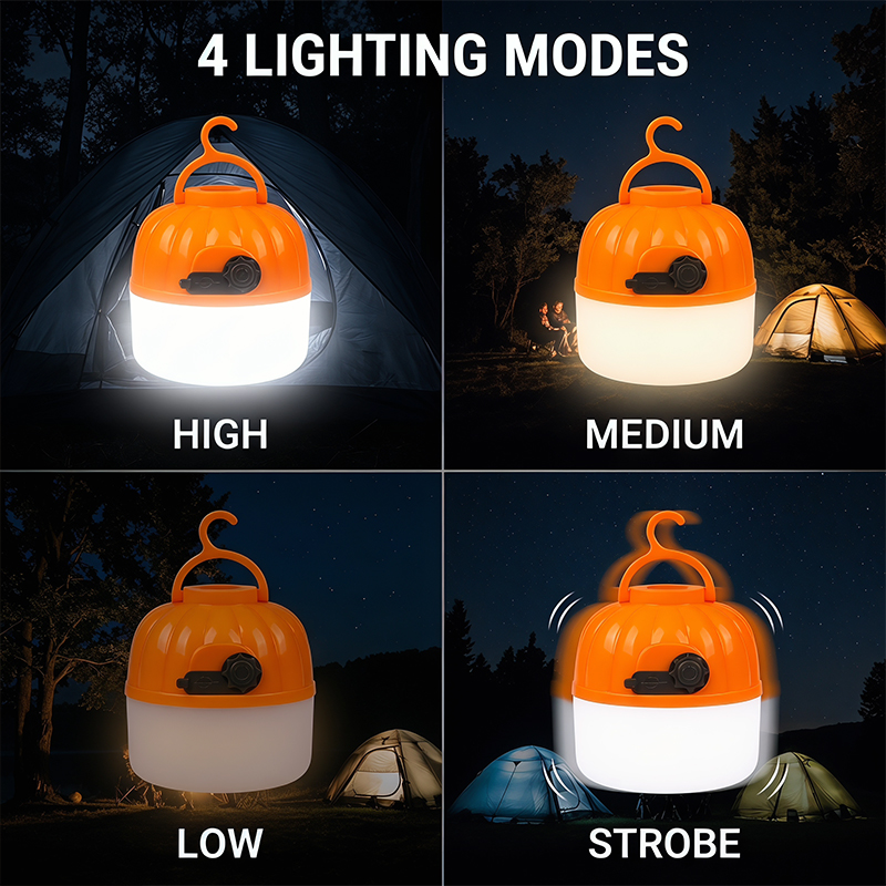 Mini Portable LED Pumpkin Bulb - đánh giá và giá Lighting Fixture Outdoor