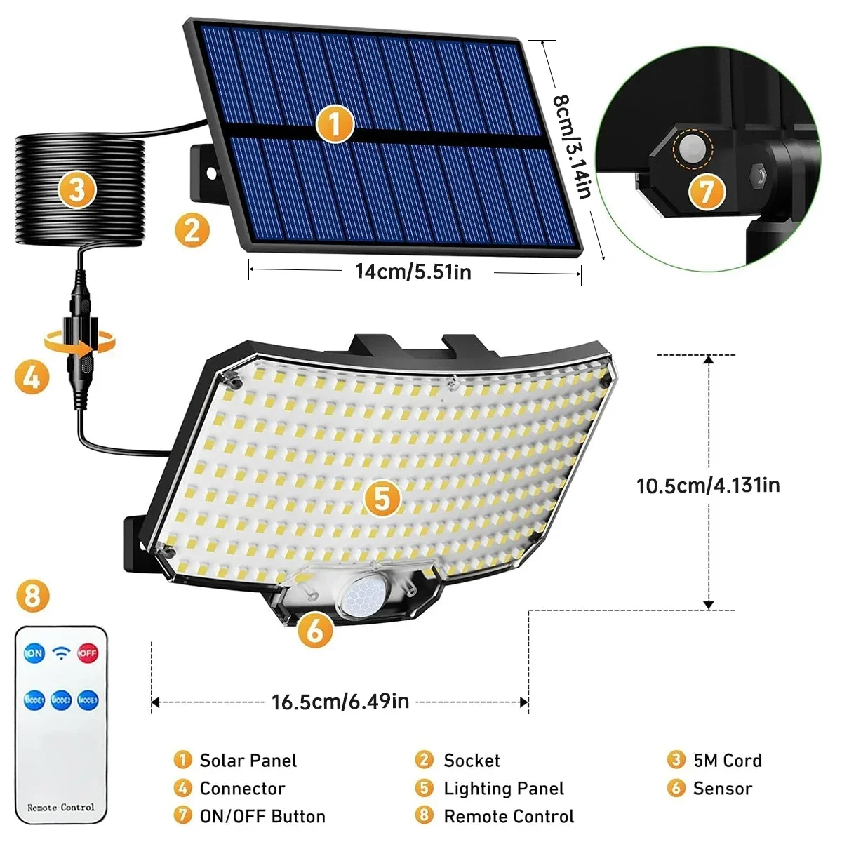234LED Solar Outdoor Lights Mo - đánh giá và giá Outdoor Lighting For Garden
