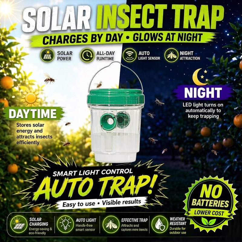 Solar Powered Fruit Fly Traps  - đánh giá và giá Outdoor Lighting Led Fixtures