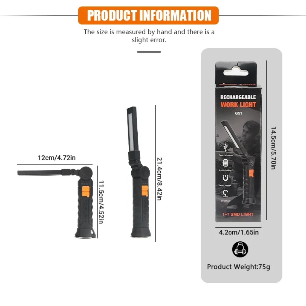 Portable COB LED Flashlight US - đánh giá và giá Lighting Fixture Outdoor