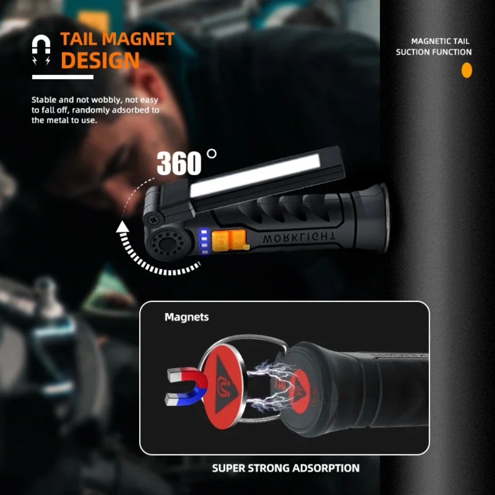 Portable COB LED Flashlight US - đánh giá và giá Lighting Fixture Outdoor