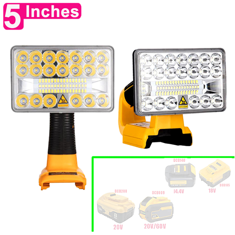 Xe Ô Tô Đèn Làm Việc Pin Li-io - đánh giá và giá Outdoor Lighting Milwaukee