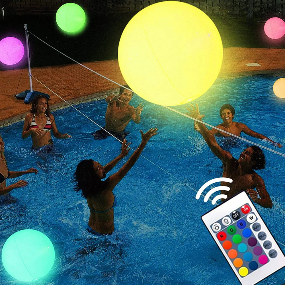 60/90cm Luminous LED Throwing  - đánh giá và giá Outdoor Lighting Around Pool