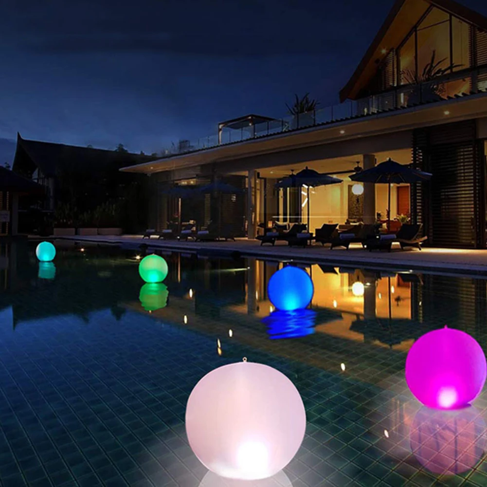 60/90cm Luminous LED Throwing  - đánh giá và giá Outdoor Lighting Around Pool