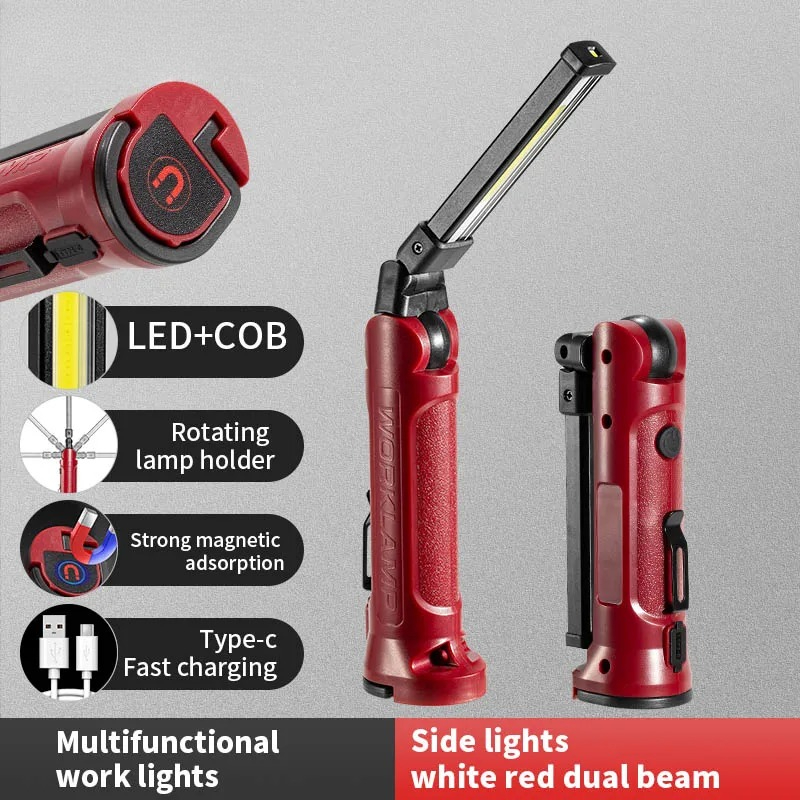 COB LED Work Light Rechargeabl - đánh giá và giá Outdoor Lighting Repair