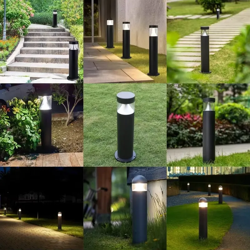 3/7/12W Modern Aluminum LED Bo - đánh giá và giá Bollard Light Garden