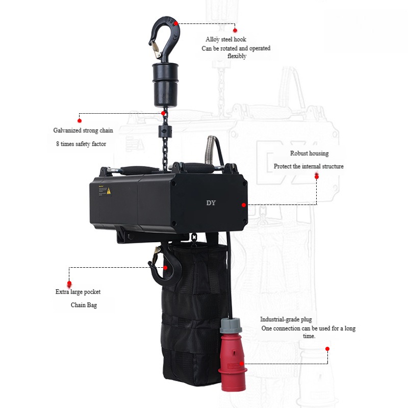 Waterproof Electric Hoist Outd - đánh giá và giá Outdoor Lighting Rental