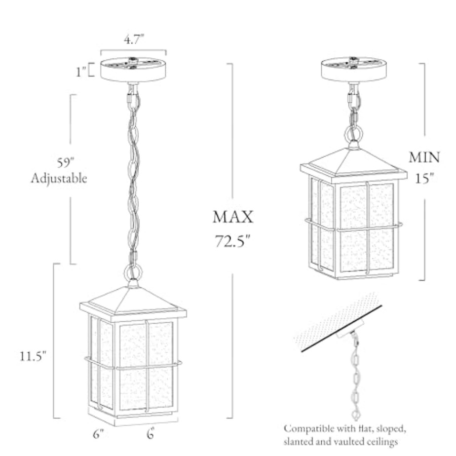 Outdoor Pendant Light Fixture, - đánh giá và giá Lighting Fixture Outdoor