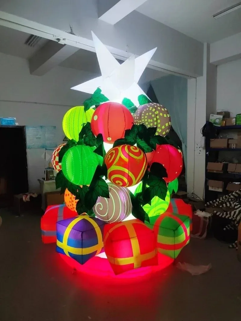 Outdoor Decor Inflatable Chris - đánh giá và giá Outdoor Lighting On Trees