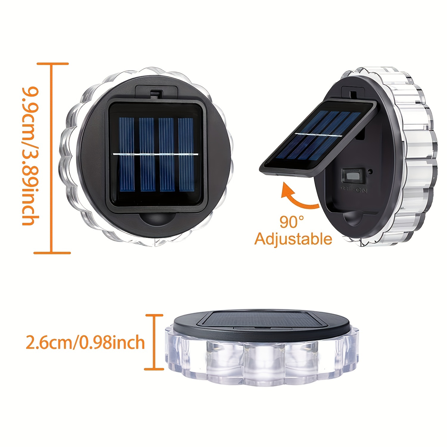 4 Packs Waterproof LED Decorat - đánh giá và giá Outdoor Lighting Around Pool