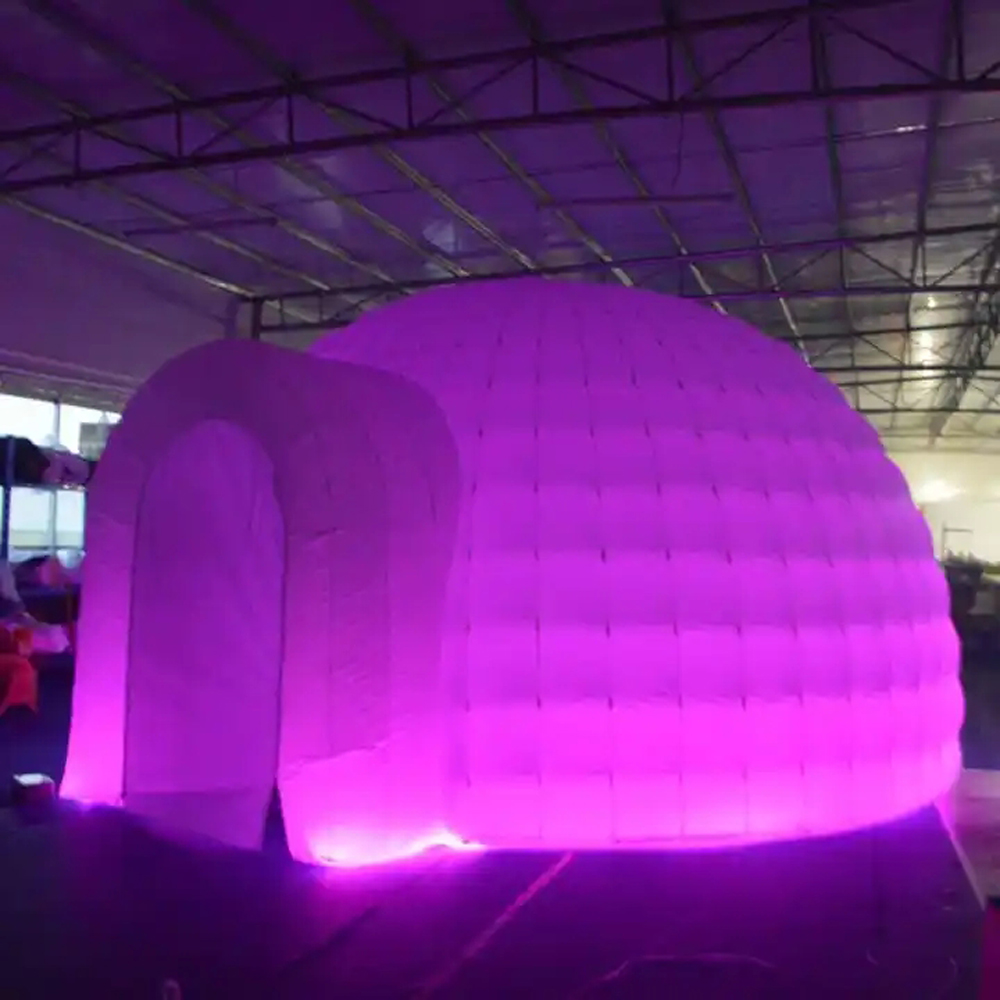 White Outdoor Lawn Inflatable  - đánh giá và giá Outdoor Lighting Rental