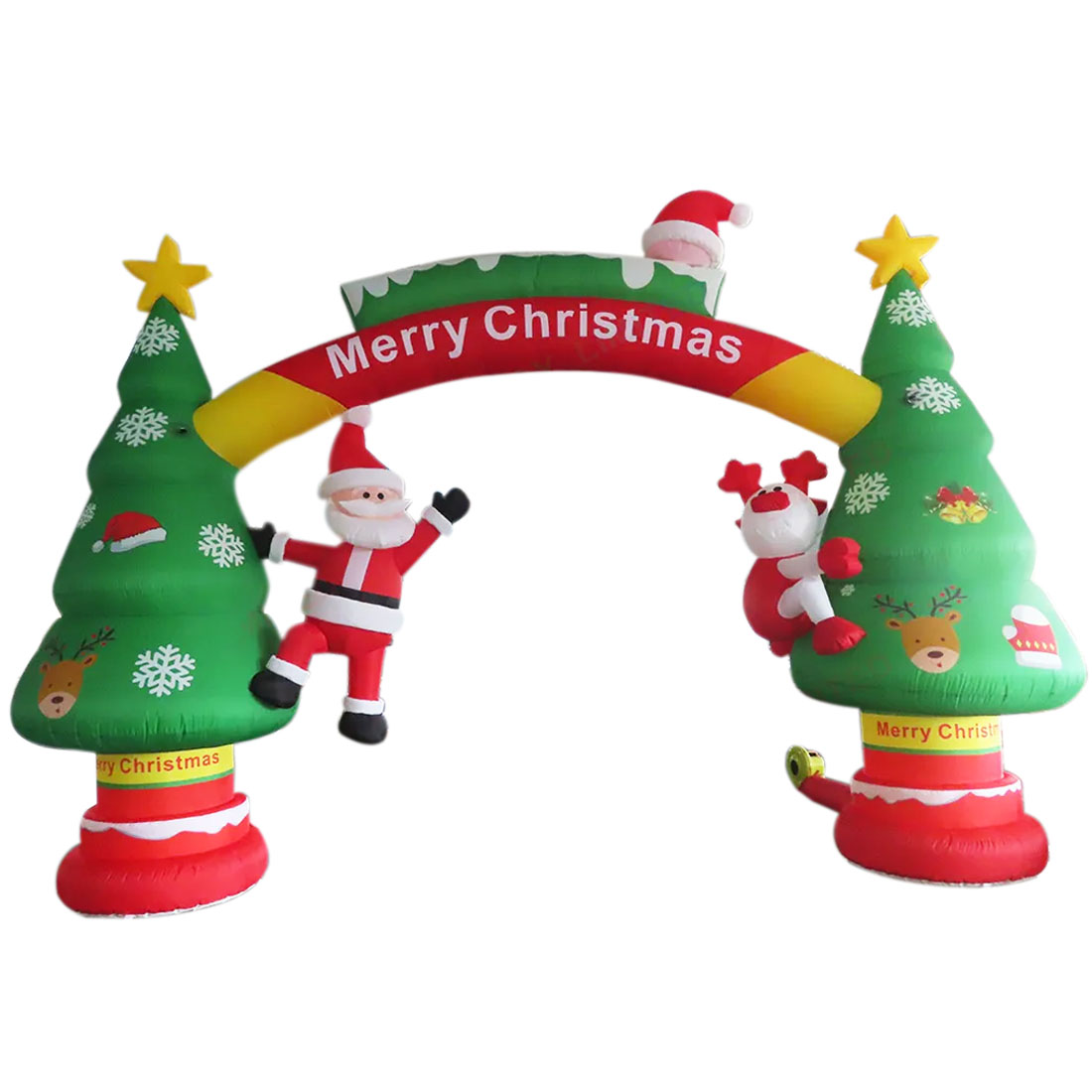Christmas Inflatable Xmas Tree - đánh giá và giá Outdoor Lighting On Trees