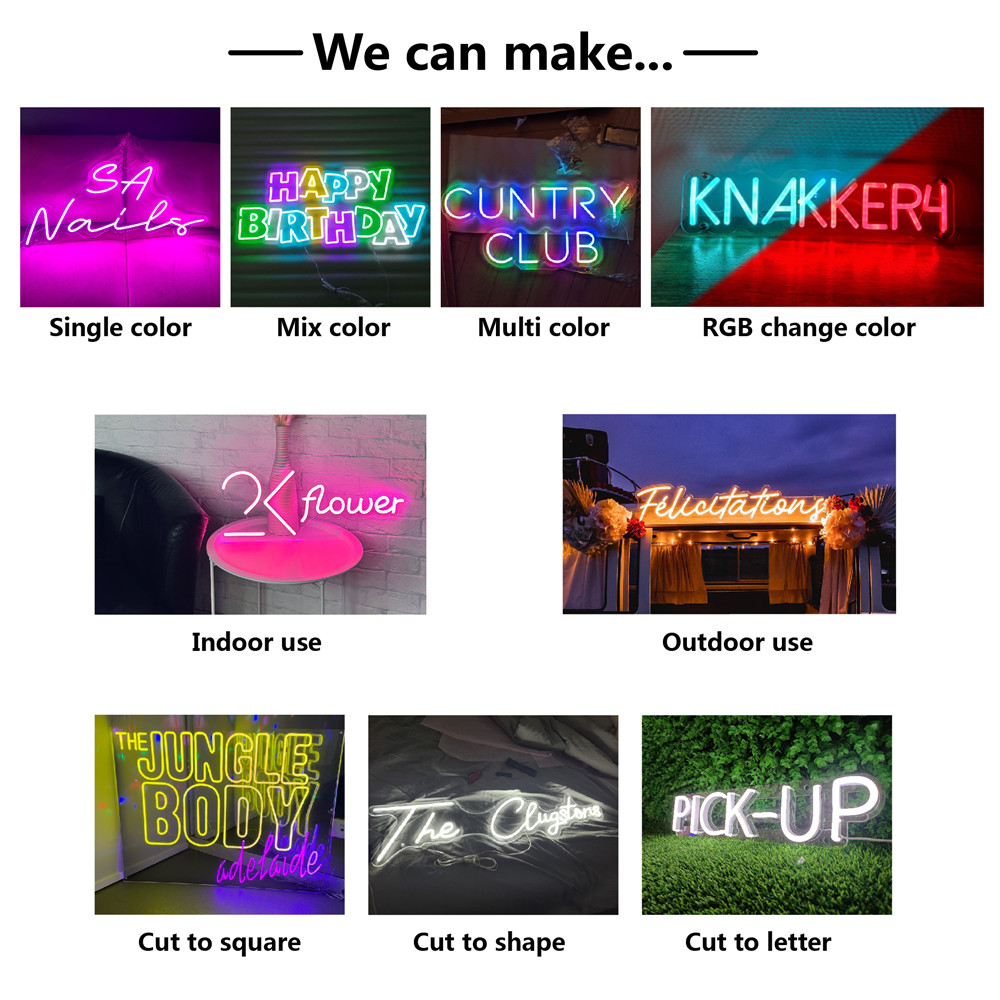 Custom LED Neon Sign Business  - đánh giá và giá Outdoor Lighting Unique