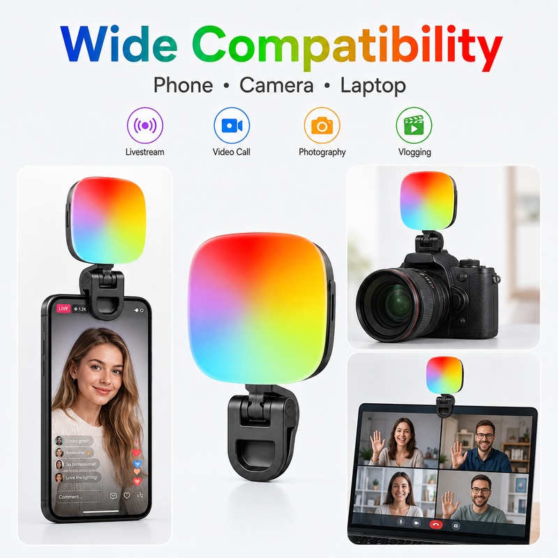Portable RGB LED Fill Light Po - đánh giá và giá Outdoor Lighting In Photography