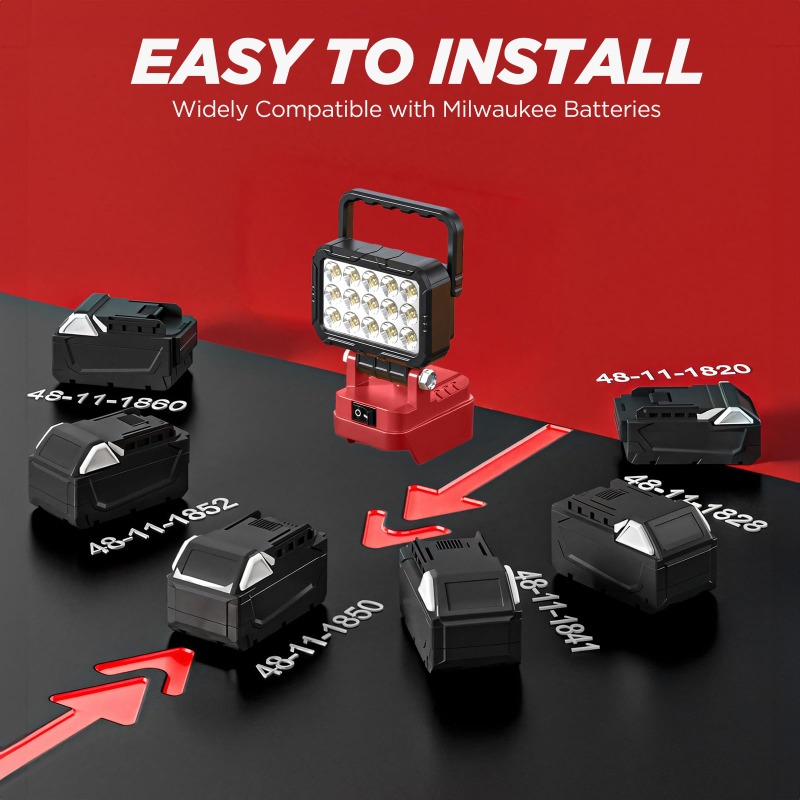 Portable Work Light Home Light - đánh giá và giá Outdoor Lighting Milwaukee