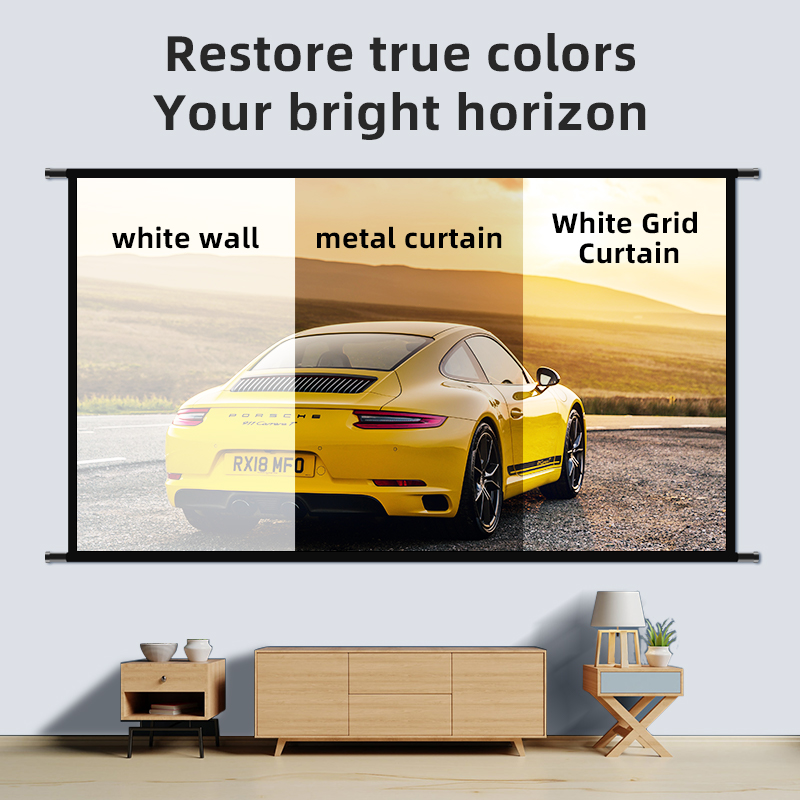 Projector Screen With Stand Wh - đánh giá và giá Outdoor Lighting Grid Screen