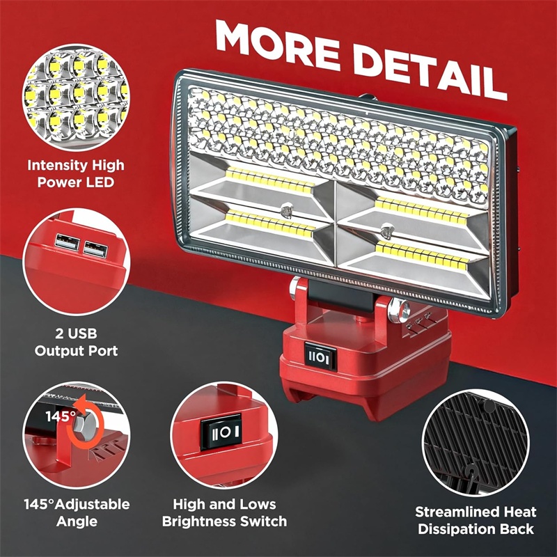 Handheld LED Work Light for Mi - đánh giá và giá Outdoor Lighting Milwaukee