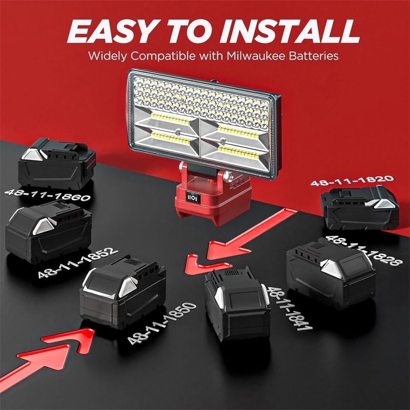 Handheld LED Work Light for Mi - đánh giá và giá Outdoor Lighting Milwaukee