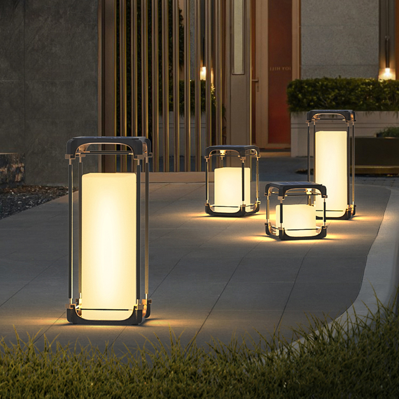 Luminous Floor Lamp Courtyard  - đánh giá và giá Outdoor Lighting For Garden
