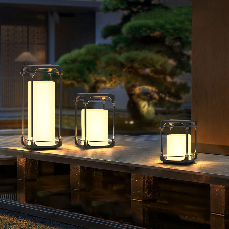 Luminous Floor Lamp Courtyard  - đánh giá và giá Outdoor Lighting For Garden