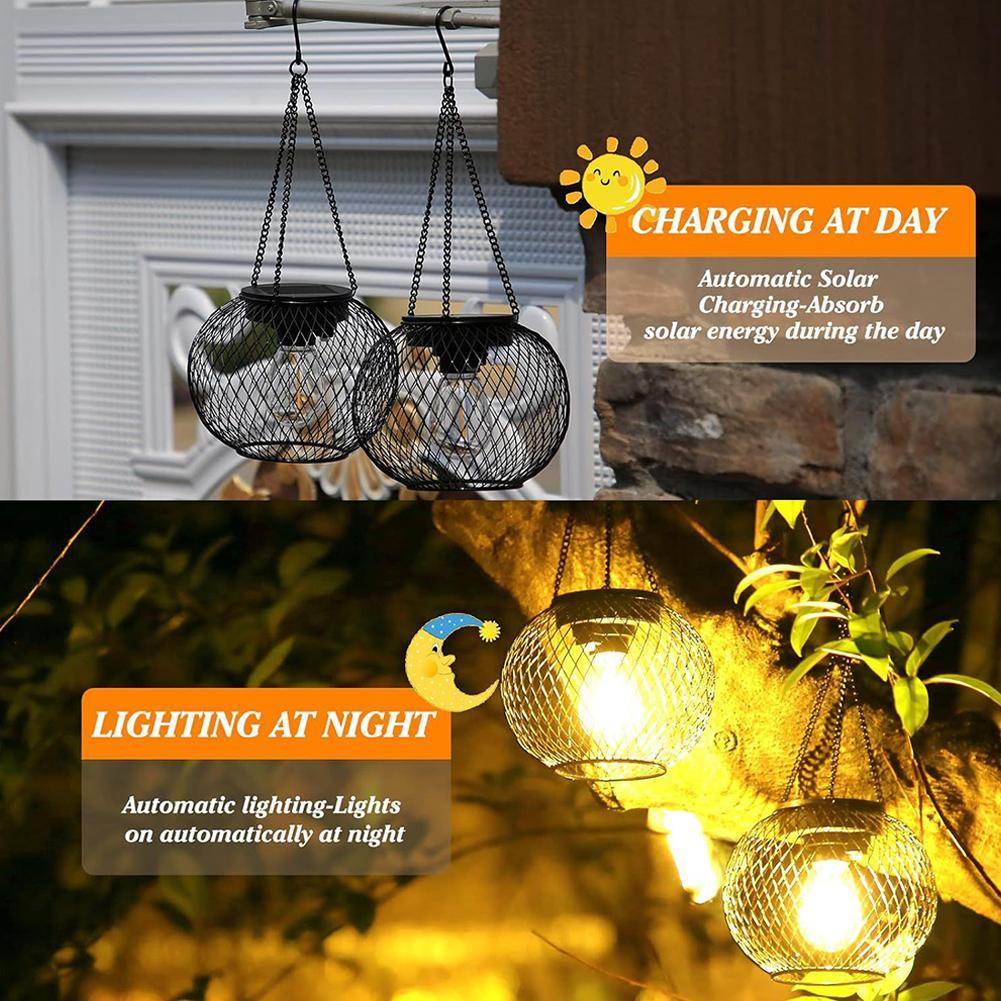 Solar Lantern Lights Hanging R - đánh giá và giá Outdoor Lighting Grid Screen