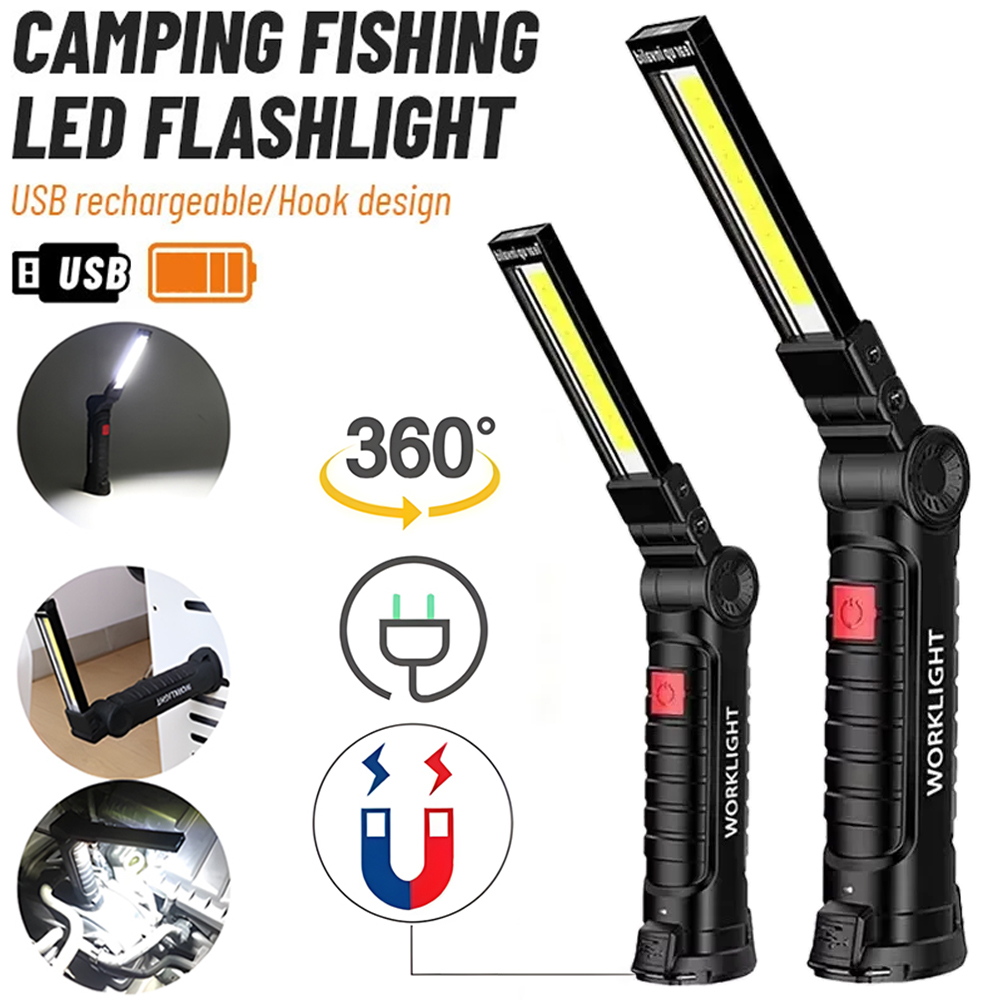 LED COB Flashlight USB Recharg - đánh giá và giá Lighting Fixture Outdoor