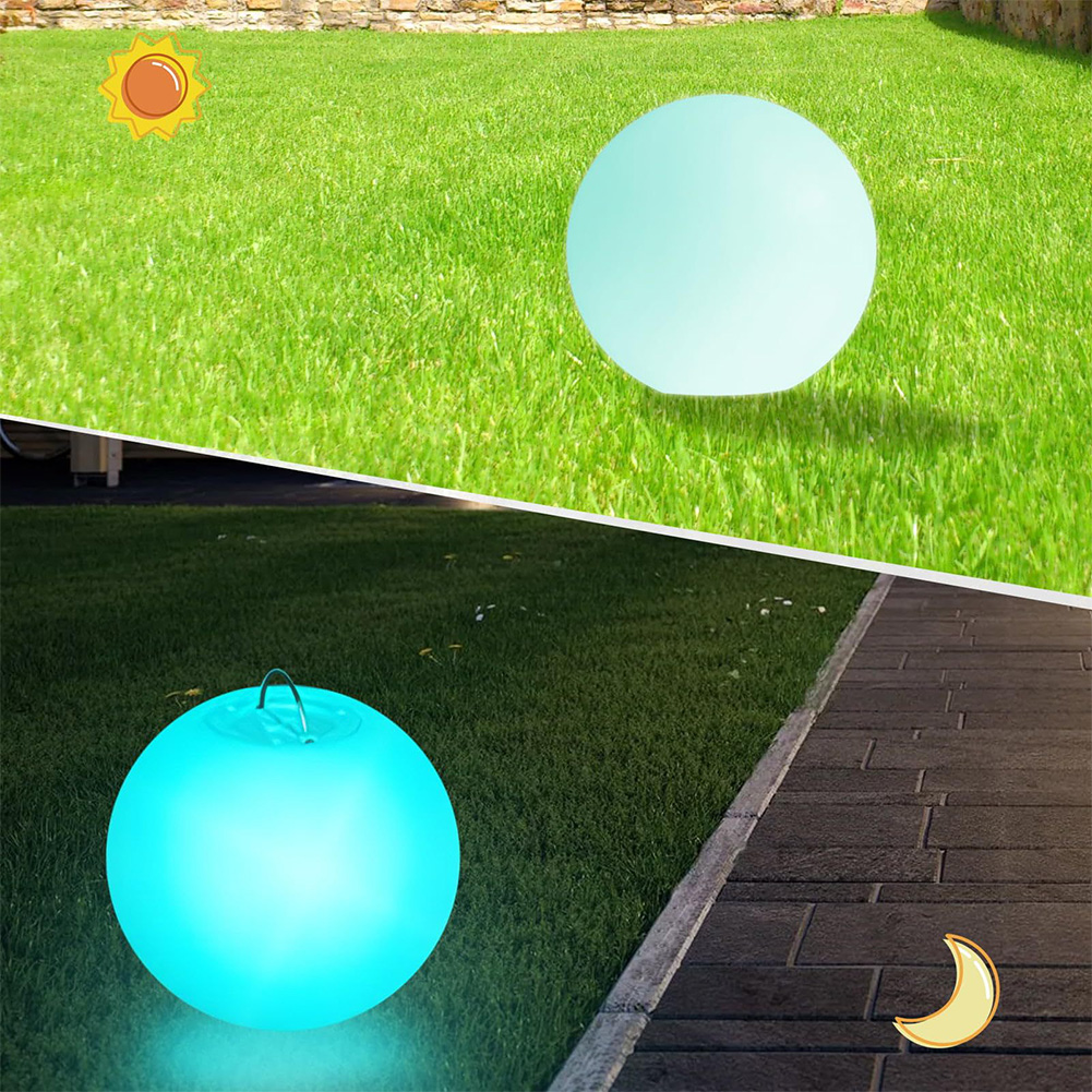 LED Glowing Ball Night Light I - đánh giá và giá Outdoor Lighting Around Pool