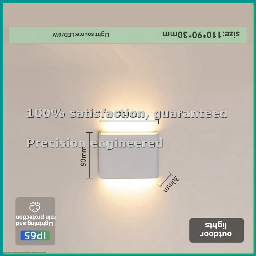 LED Wall Sconce Waterproof Out - đánh giá và giá Outdoor Lighting Led Fixtures