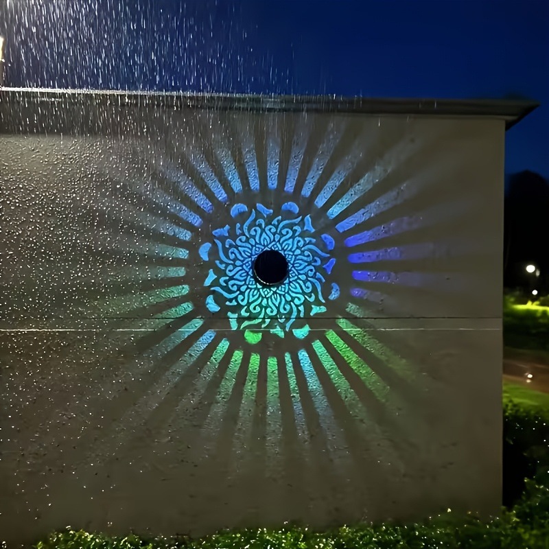 Solar LED Wall Light Mandala P - đánh giá và giá Outdoor Lighting Led Fixtures