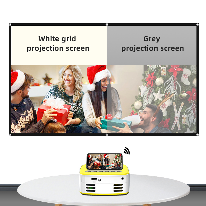 Salange Projector Screen 16:9  - đánh giá và giá Outdoor Lighting Grid Screen