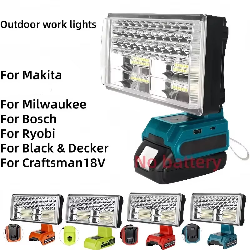 50W Outdoor Portable Work Ligh - đánh giá và giá Outdoor Lighting Milwaukee