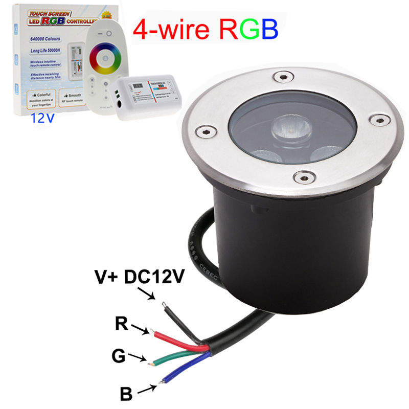 Điều Khiển Bên Ngoài 4 Đèn LED - đánh giá và giá Outdoor Lighting Underground Wiring
